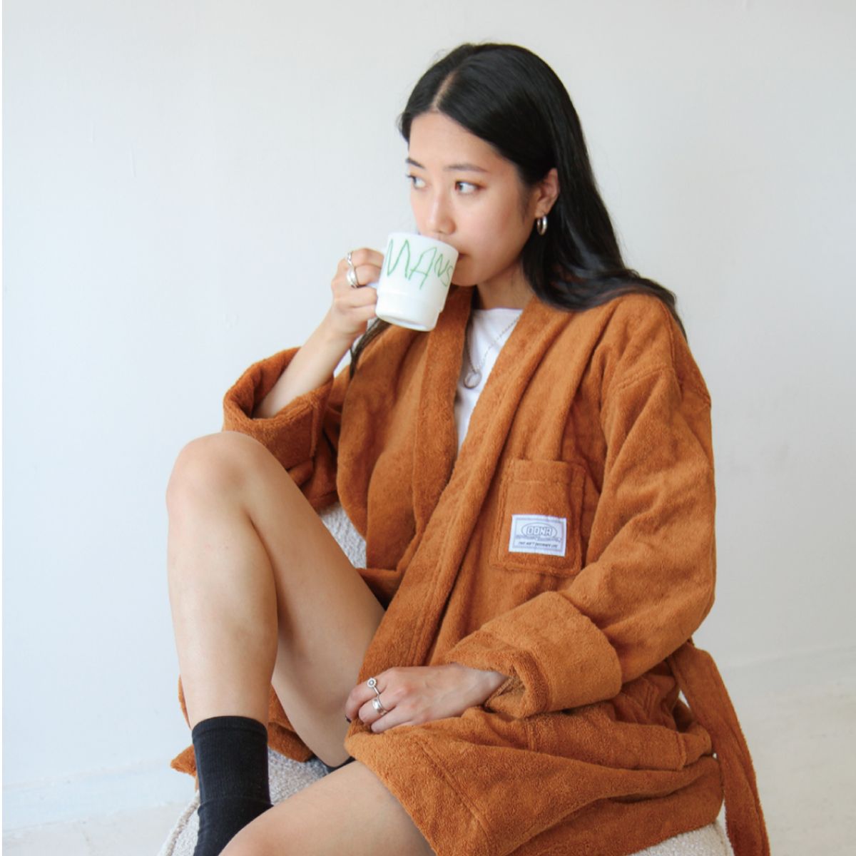오디너리라이프(ODNR) ODNR 타월로브(TOWEL BATH ROBE) -카멜(camel)