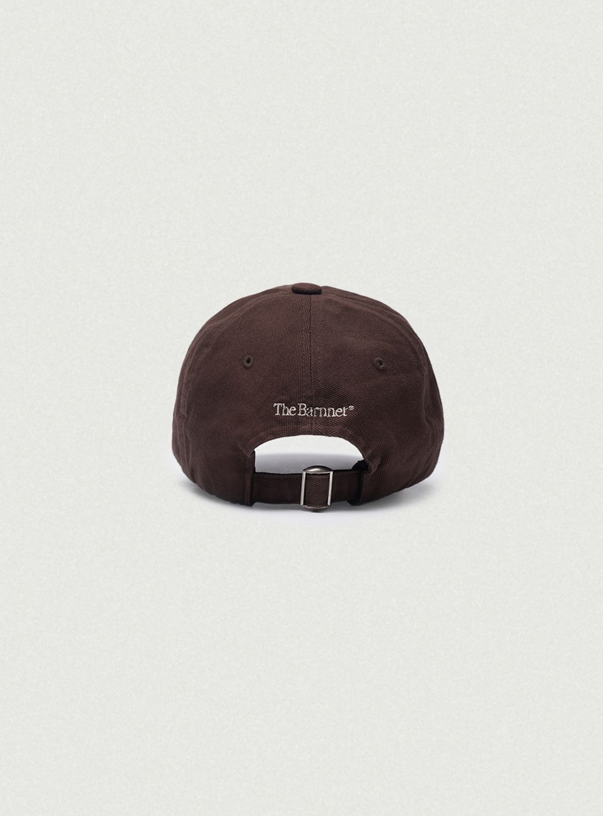 더바넷(THEBARNNET) Casual Logo Ball Cap_Brown