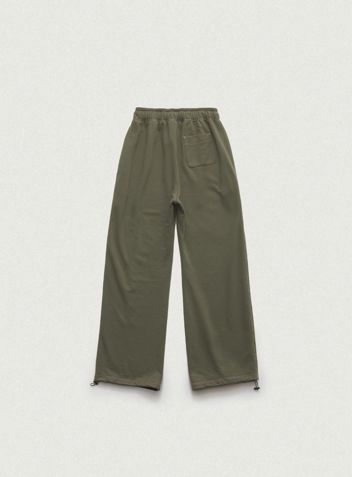 더바넷(THEBARNNET) Campie Sweat Drawstring Jogger Pants_Khaki