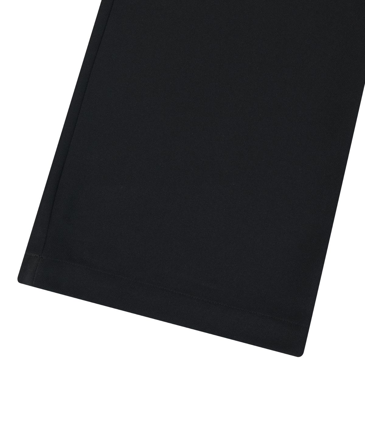 이우가마카라스(IUGAMAKARAS) Belted Contrast Trousers (Black)