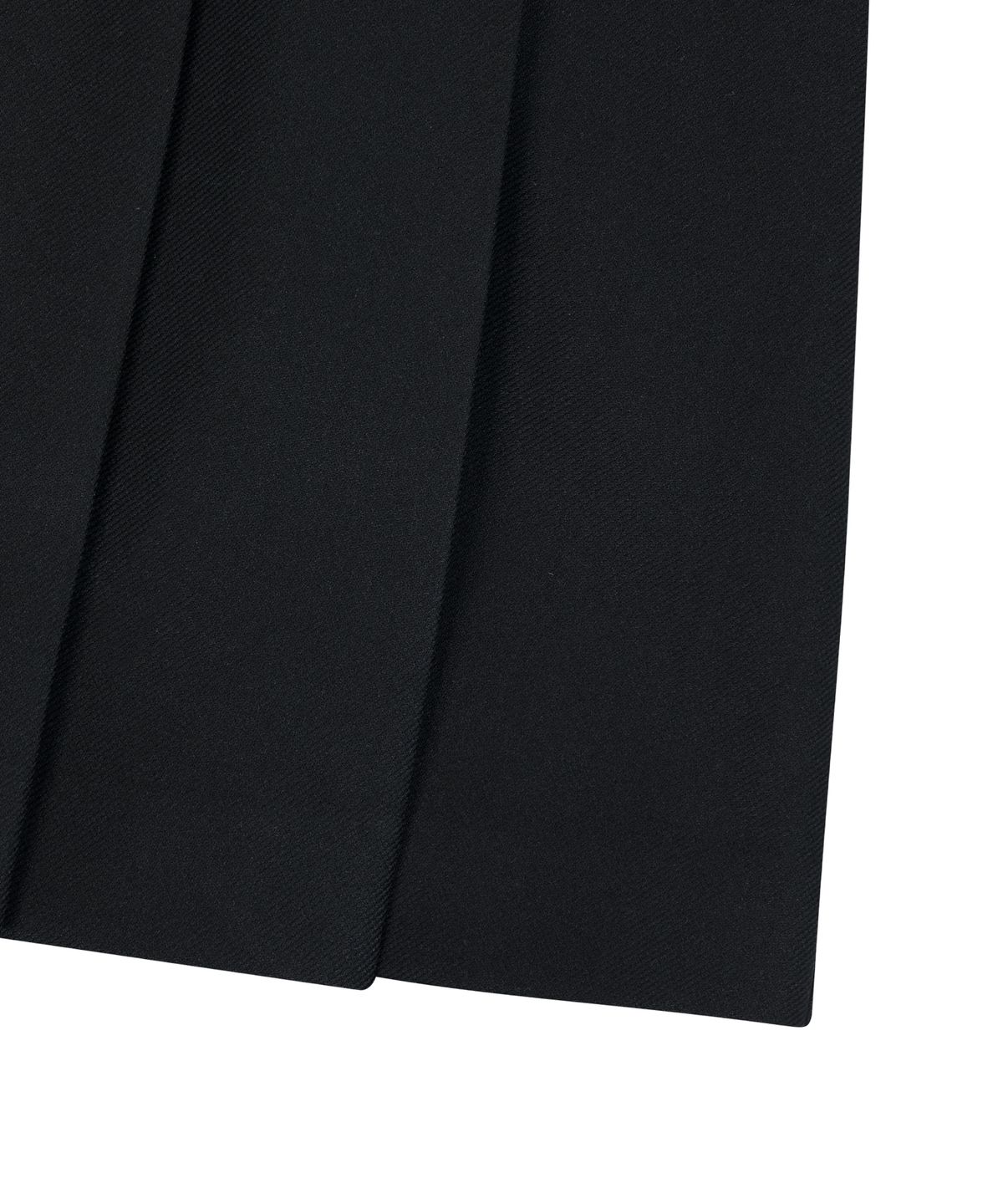 이우가마카라스(IUGAMAKARAS) Belted Bag Pleats Midi Skirt (Black)