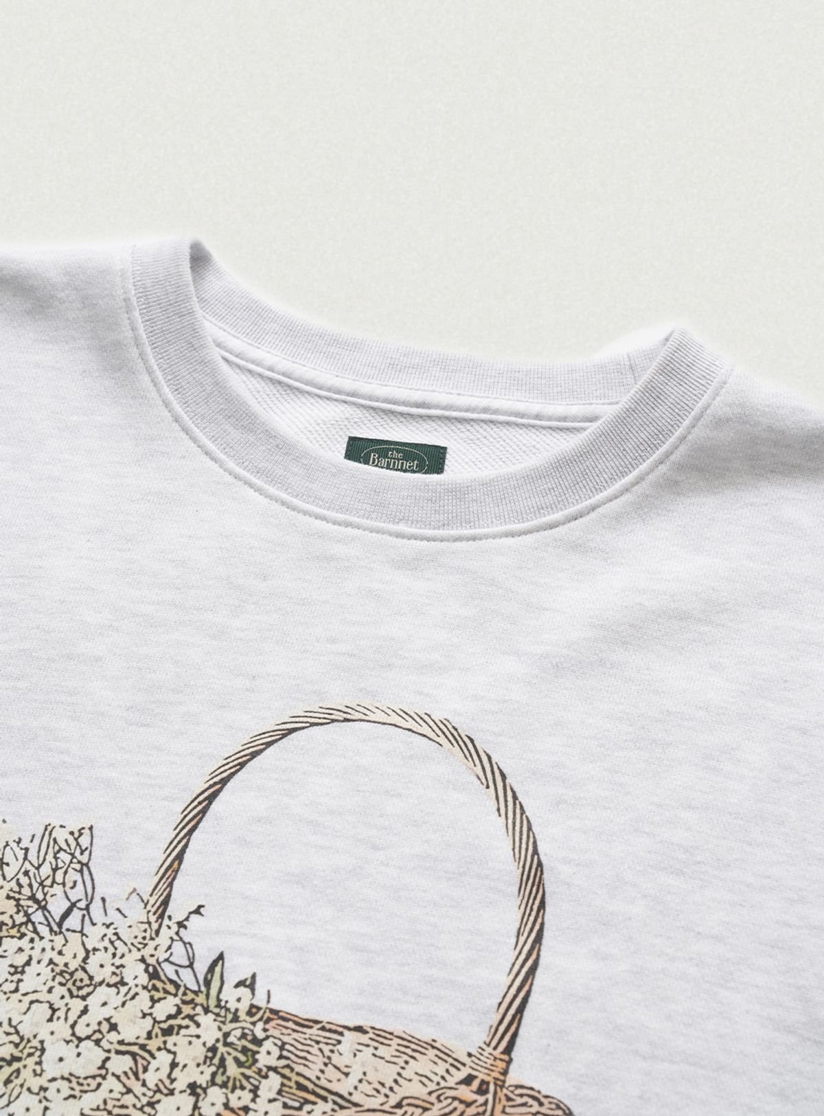 더바넷(THEBARNNET) Flower Basket Sweat Shirt