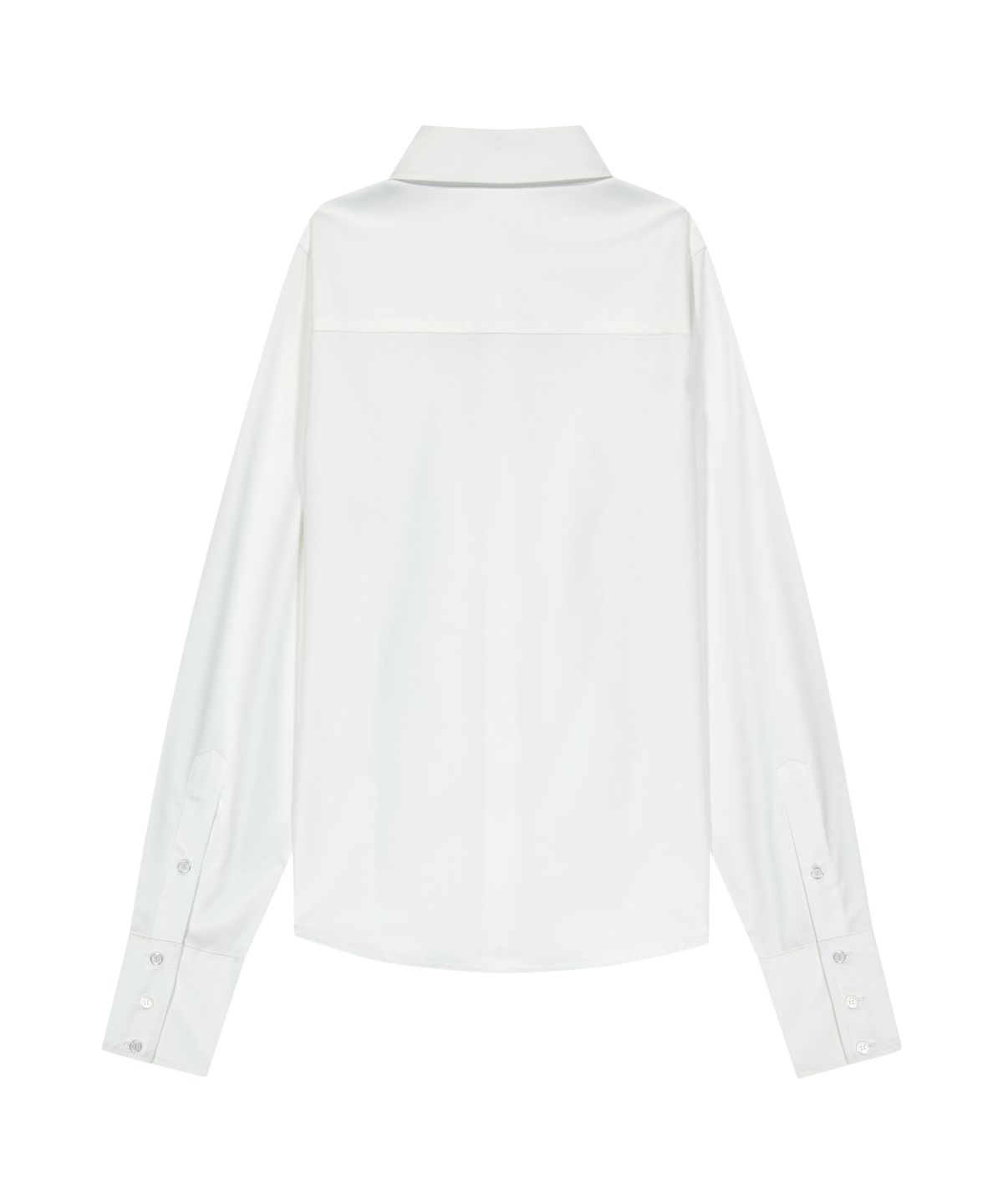 이우가마카라스(IUGAMAKARAS) Tied Shirts (White)