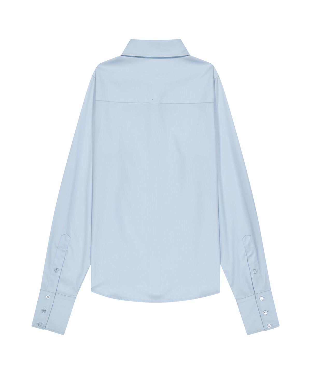 이우가마카라스(IUGAMAKARAS) Tied Shirts (Sky Blue)