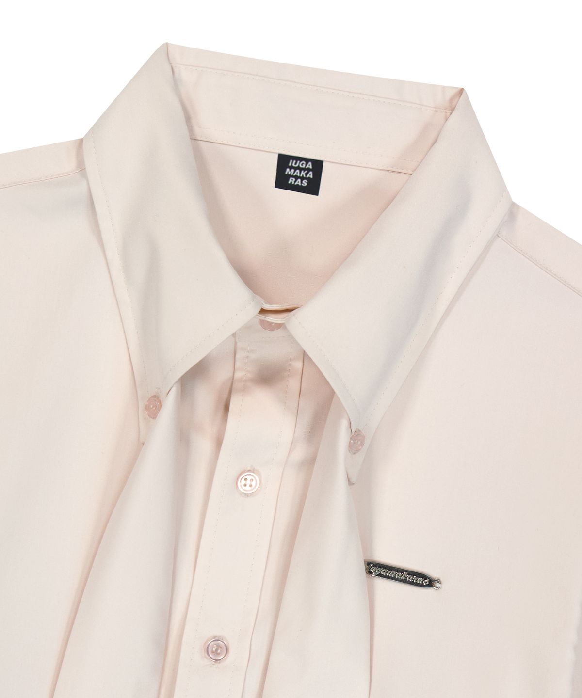 이우가마카라스(IUGAMAKARAS) Tied Shirts (Pink)