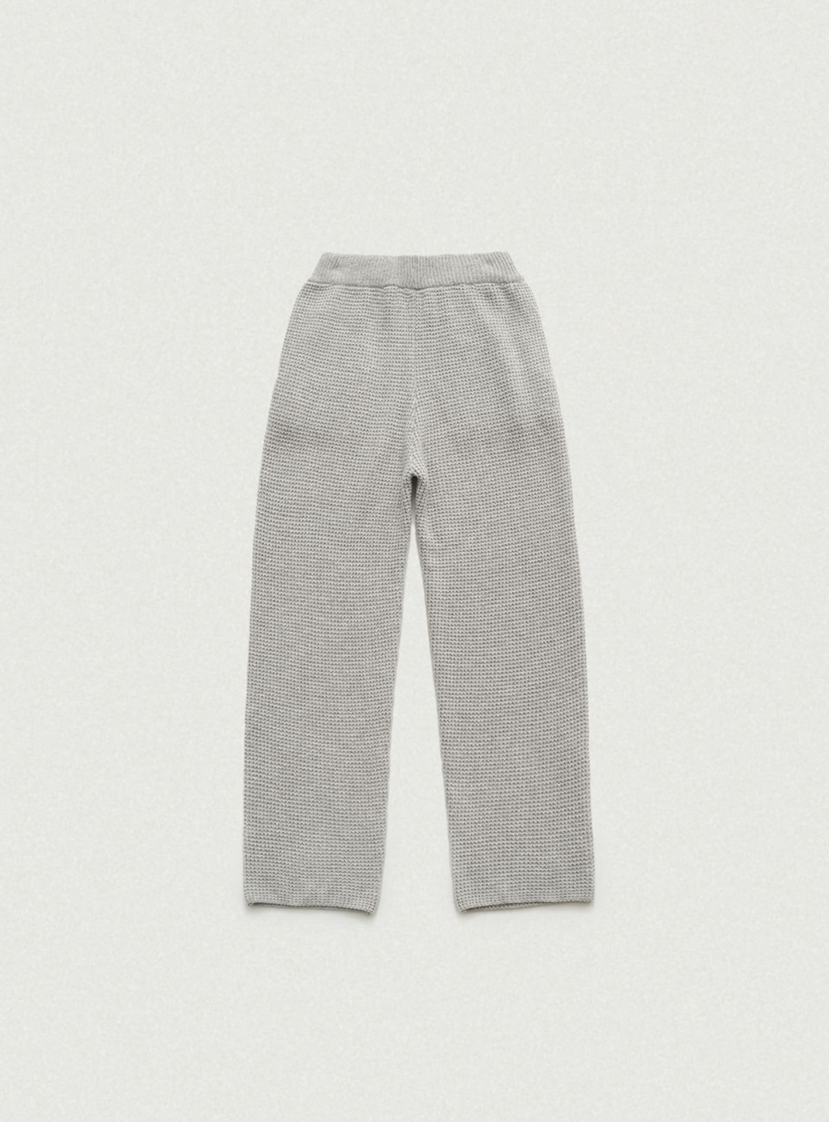 더바넷(THEBARNNET) Bella Waffle Knit Drawstring Pants_Grey