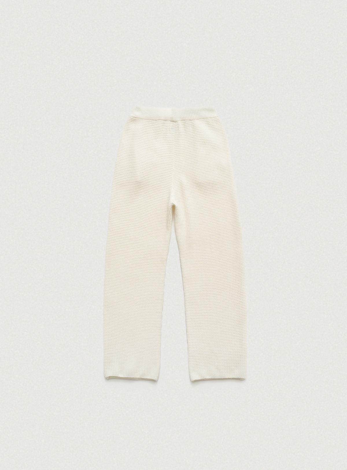 더바넷(THEBARNNET) Bella Waffle Knit Drawstring Pants_Ivory