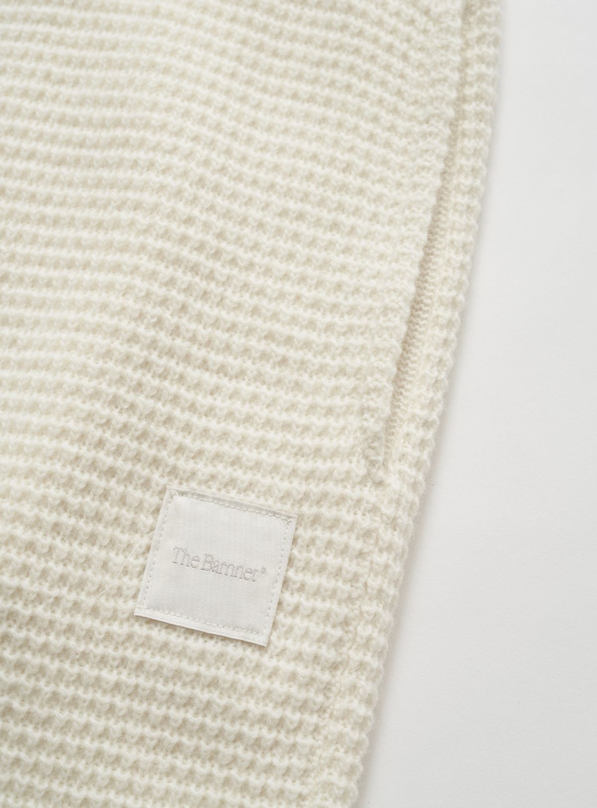 더바넷(THEBARNNET) Bella Waffle Knit Drawstring Pants_Ivory