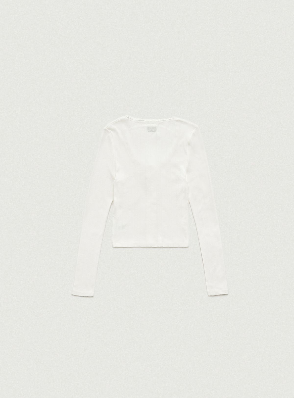 더바넷(THEBARNNET) Ravioli Lace-Trim Button-Up Top_White