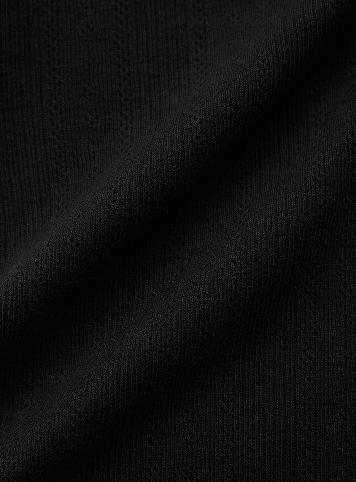 더바넷(THEBARNNET) Ravioli Lace-Trim Button-Up Top_Black