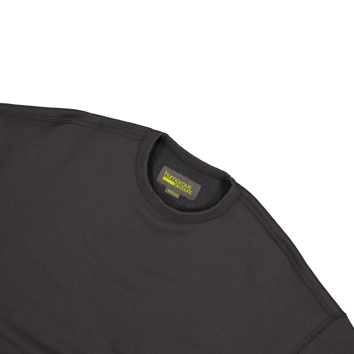 휴머러스 어카운트(HUMOROUS ACCOUNT) WAVE PK SW SHIRT / CHARCOAL