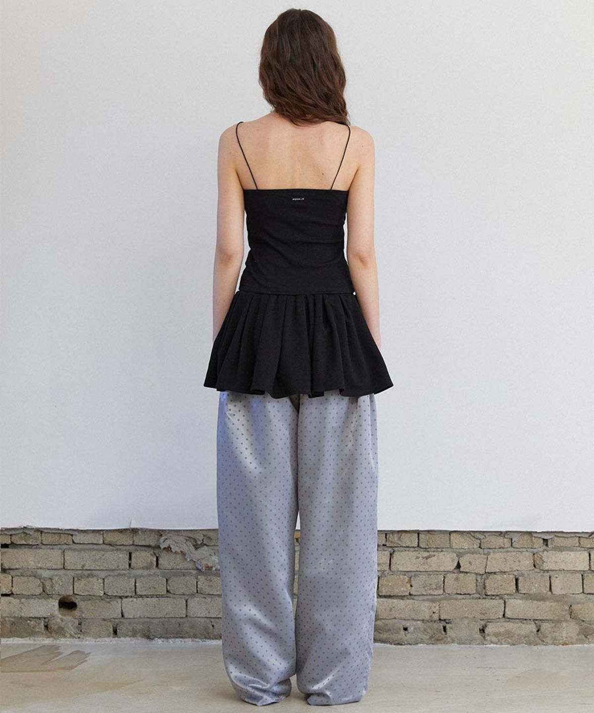 렌세(RENSE) String Point Sleeveless Black