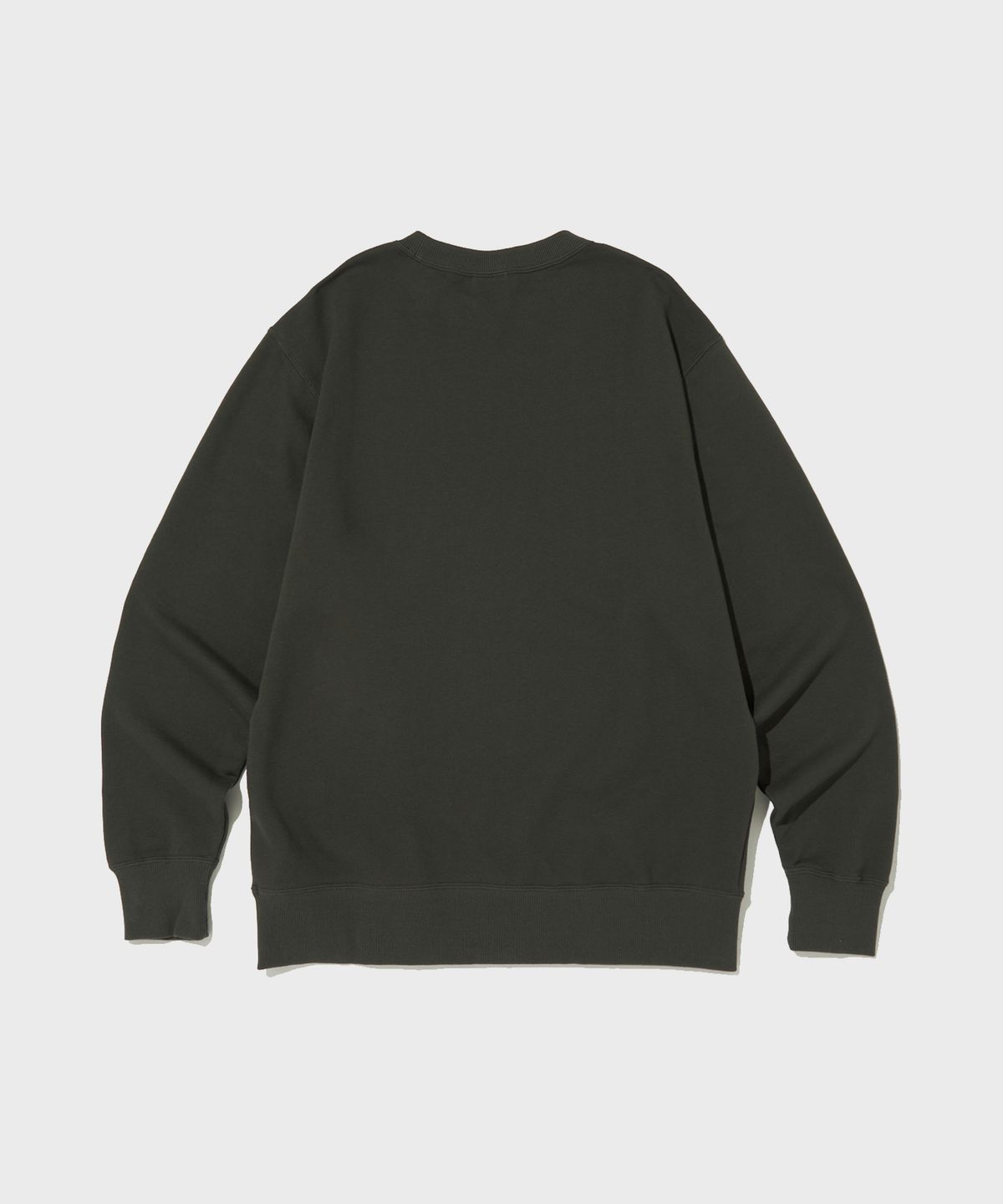 챔피온(CHAMPION) 뉴저지 CVC 크루넥 스웨트셔츠 Charcoal Black