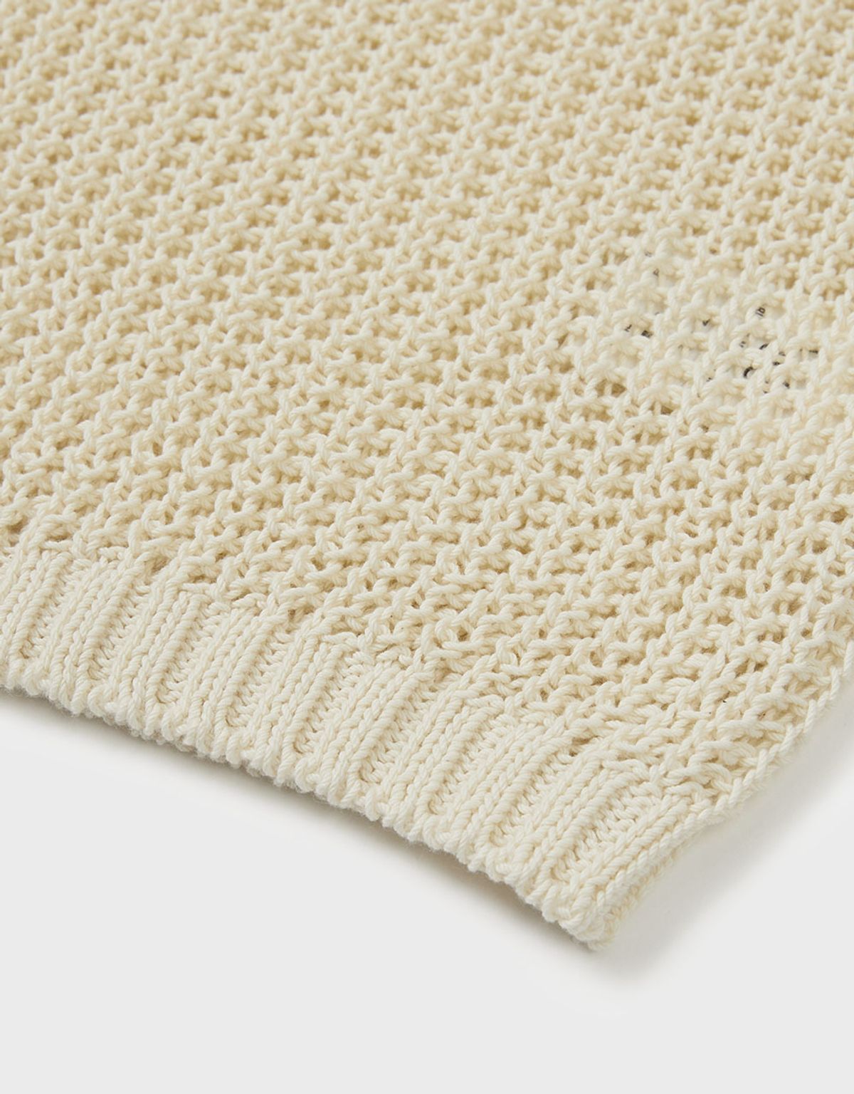 엠엠더블유(MMW) [MMW] CROCHE KNIT CARDIGAN (BEIGE)