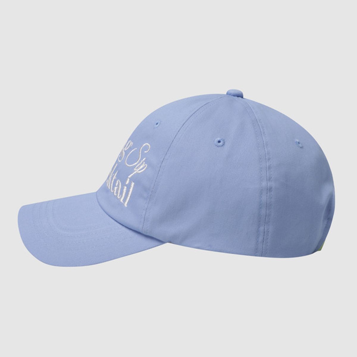 엄브로(UMBRO) 레이트 체크아웃 반평챙 캡 블루(UQ123CCP33)