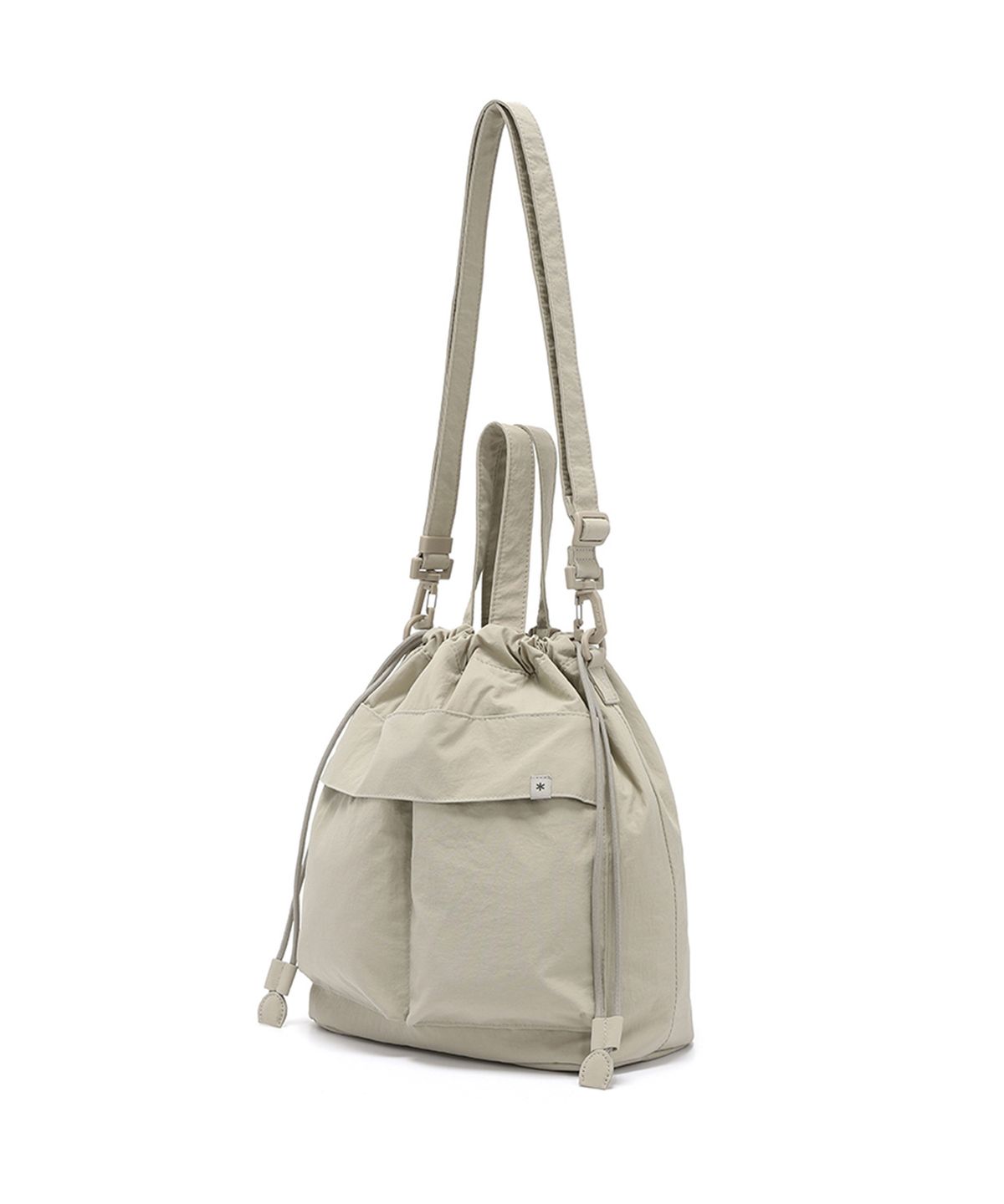 스노우피크 어패럴(SNOWPEAK APPAREL) 캠플 라지 버킷백 (S25ZWCBB10) Light Beige