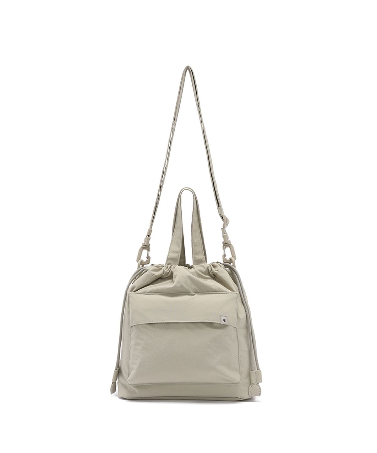 스노우피크 어패럴(SNOWPEAK APPAREL) 캠플 미디움 버킷백 (S25ZWCBB12) Light Beige