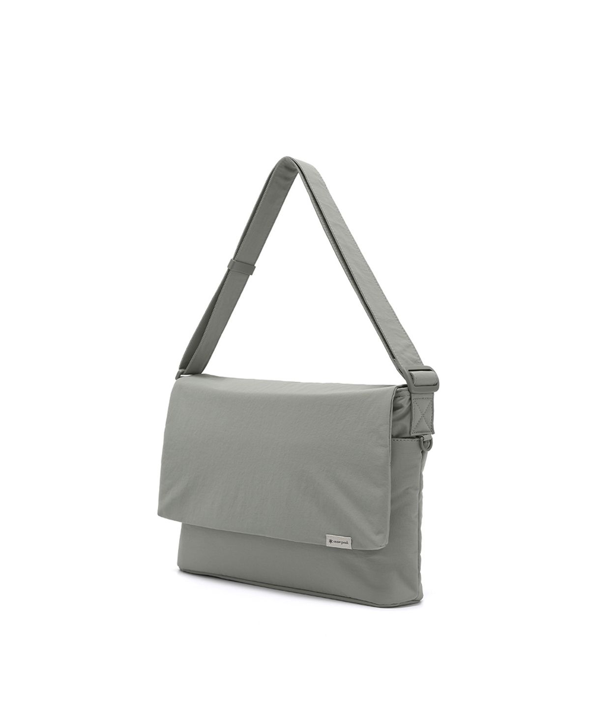 스노우피크 어패럴(SNOWPEAK APPAREL) 캠플 미디움 크로스백 (S25ZUCCB18) Light Khaki