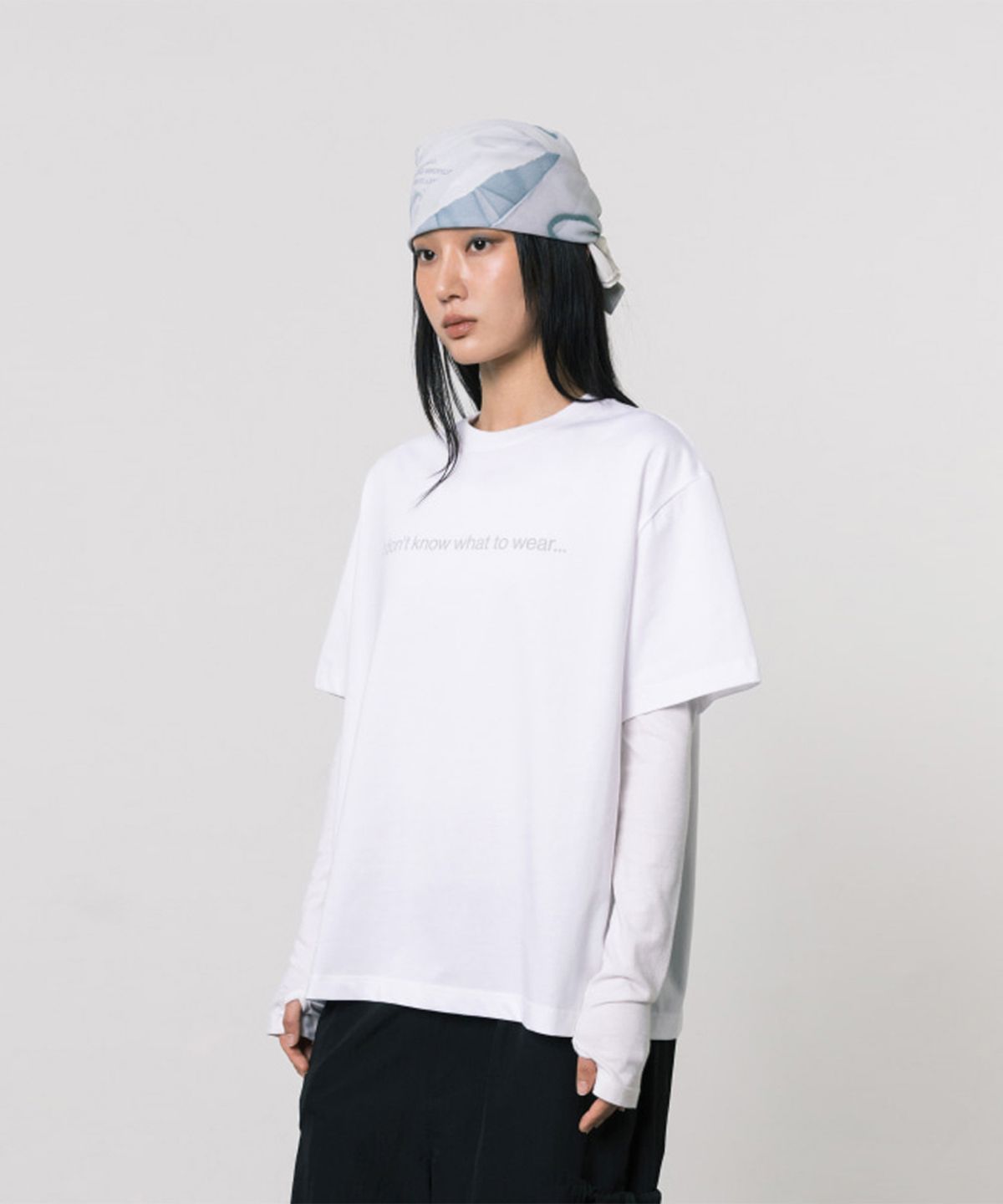 쓰리투에이티(THREE TO EIGHTY) Still it ... T-SHIRT WHITE