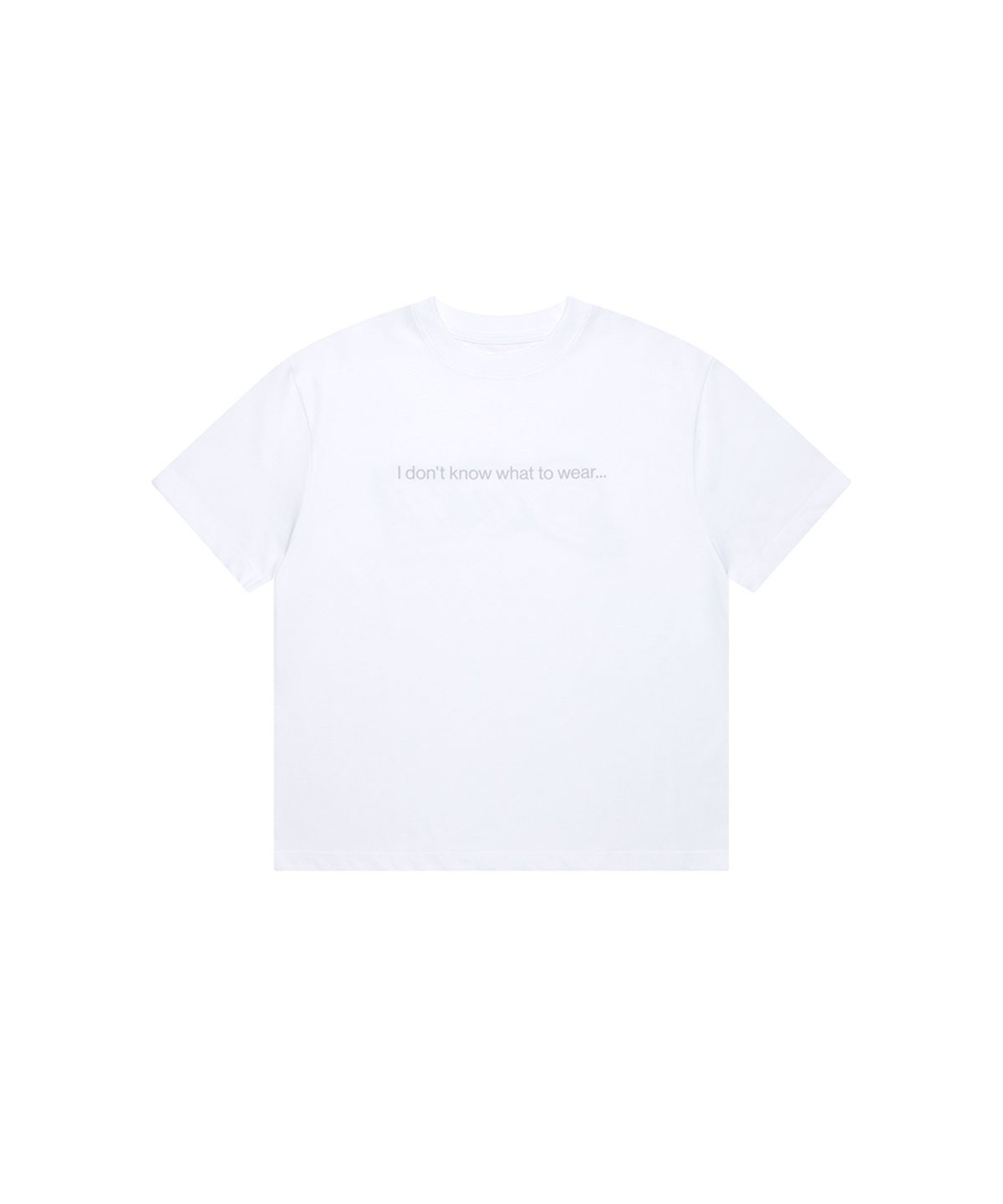 쓰리투에이티(THREE TO EIGHTY) Still it ... T-SHIRT WHITE