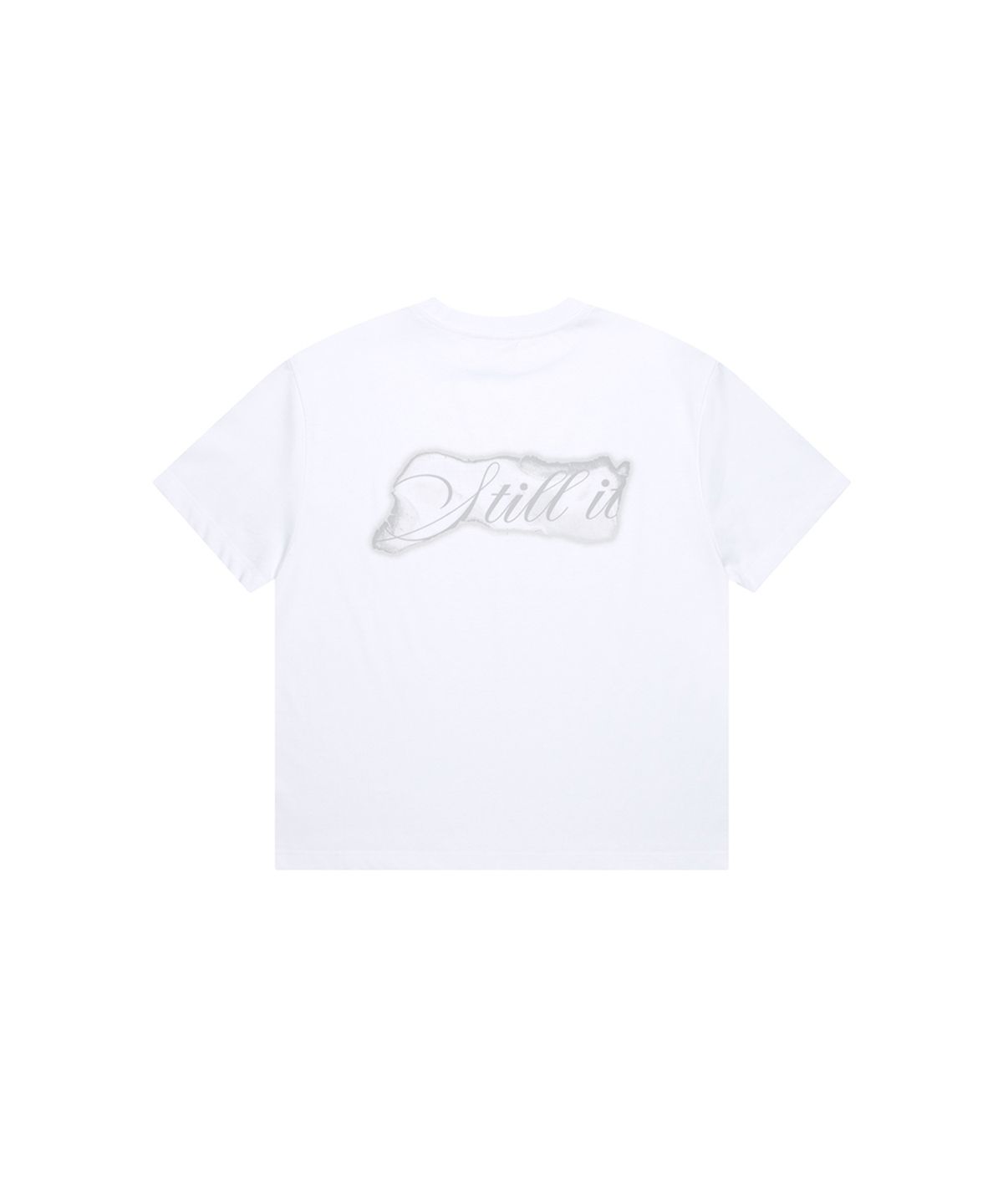 쓰리투에이티(THREE TO EIGHTY) Still it ... T-SHIRT WHITE