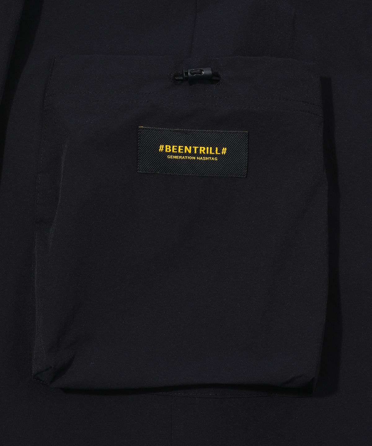 빈트릴 뉴욕(BEENTRILL NEWYORK) 스트레치 우븐 롱 스커트(블랙)