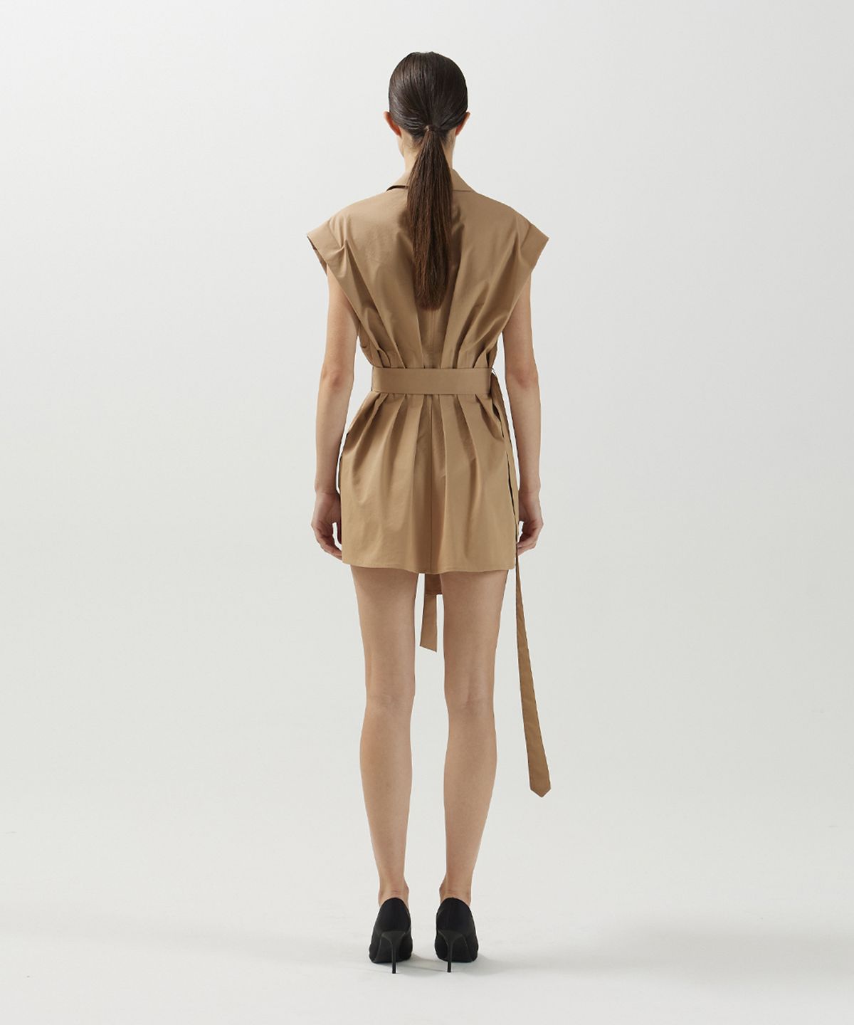 므아므(MMAM) Trench tuck dress