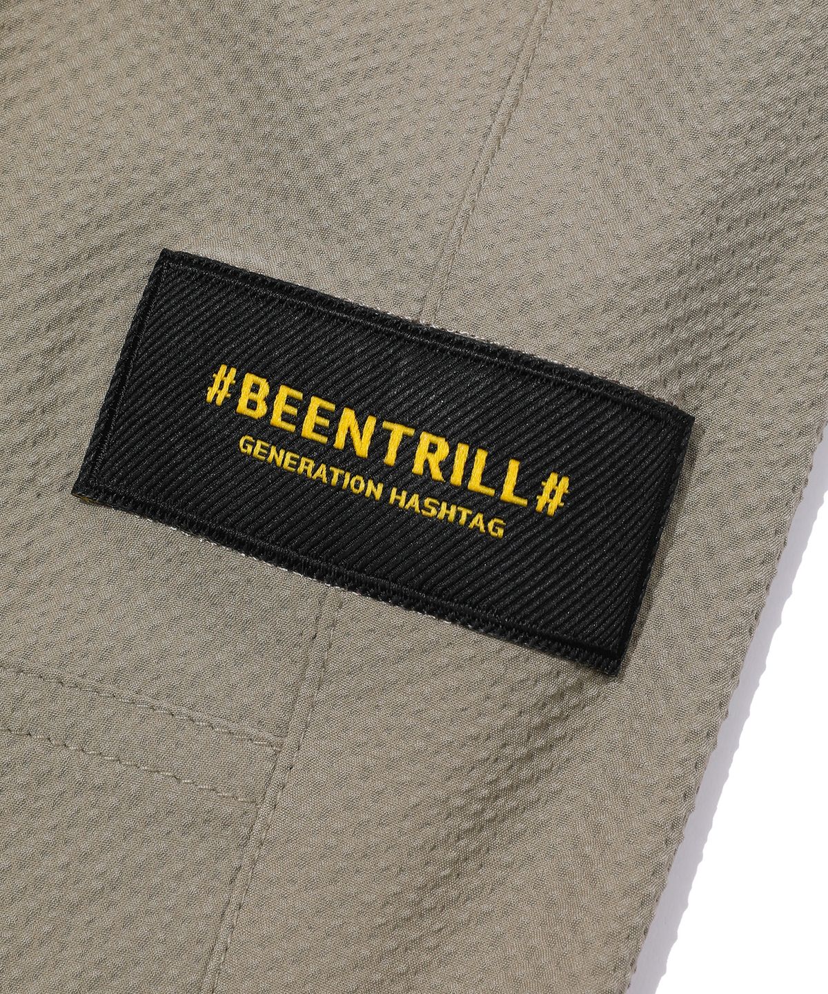 빈트릴(BEENTRILL) 폴리써커 팬츠(카키)