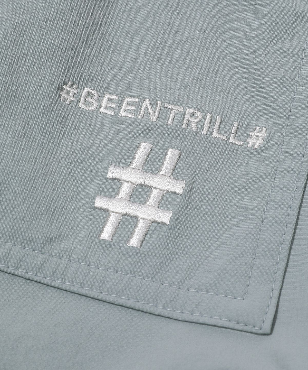 빈트릴(BEENTRILL) 스트레치 우븐 카고 팬츠(라이트 카키)