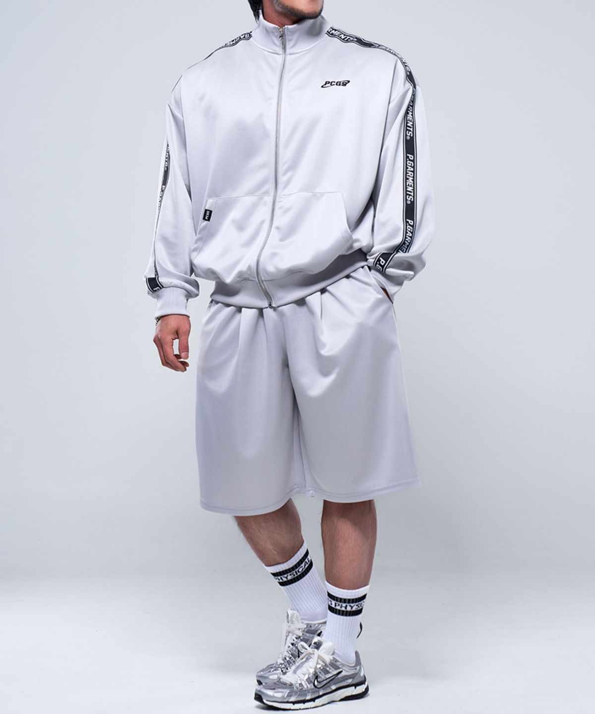 피지컬가먼츠(PHYSICAL GARMENTS) P2507 샤이닝 트레이닝 버뮤다팬츠 [2COLOR]