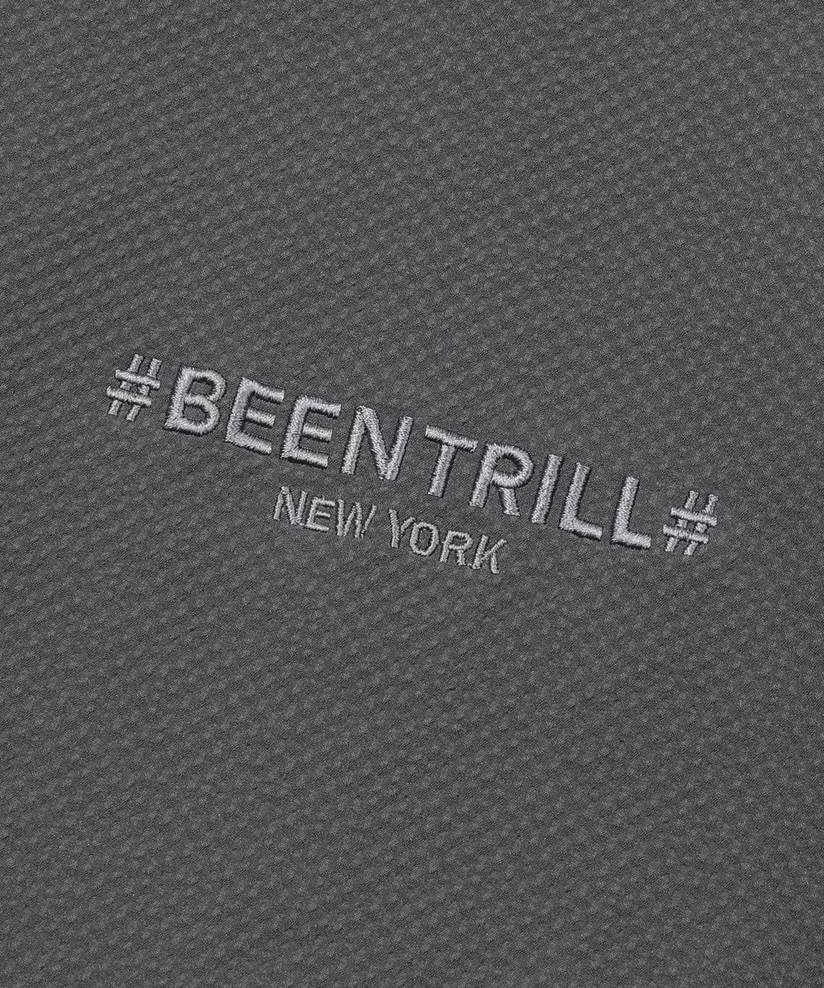 빈트릴(BEENTRILL) 폴리써커 윈드브레이커(차콜)