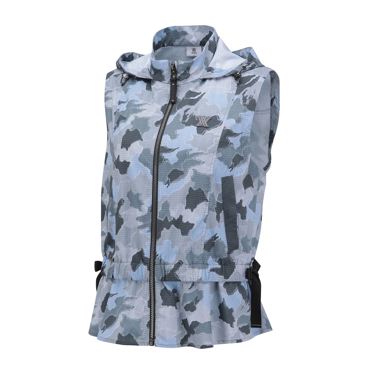 어뉴골프(ANEW GOLF) WOMEN SM WAVE PATTERN VEST_BL