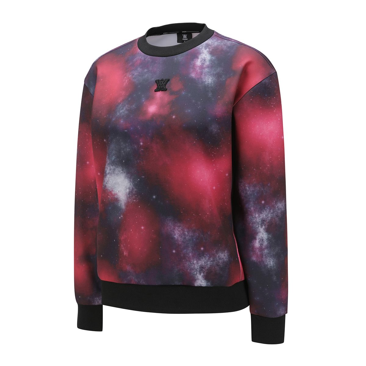 어뉴골프(ANEW GOLF) WOMEN SP GALAXY PATTERN SWEATSHIRT_RE