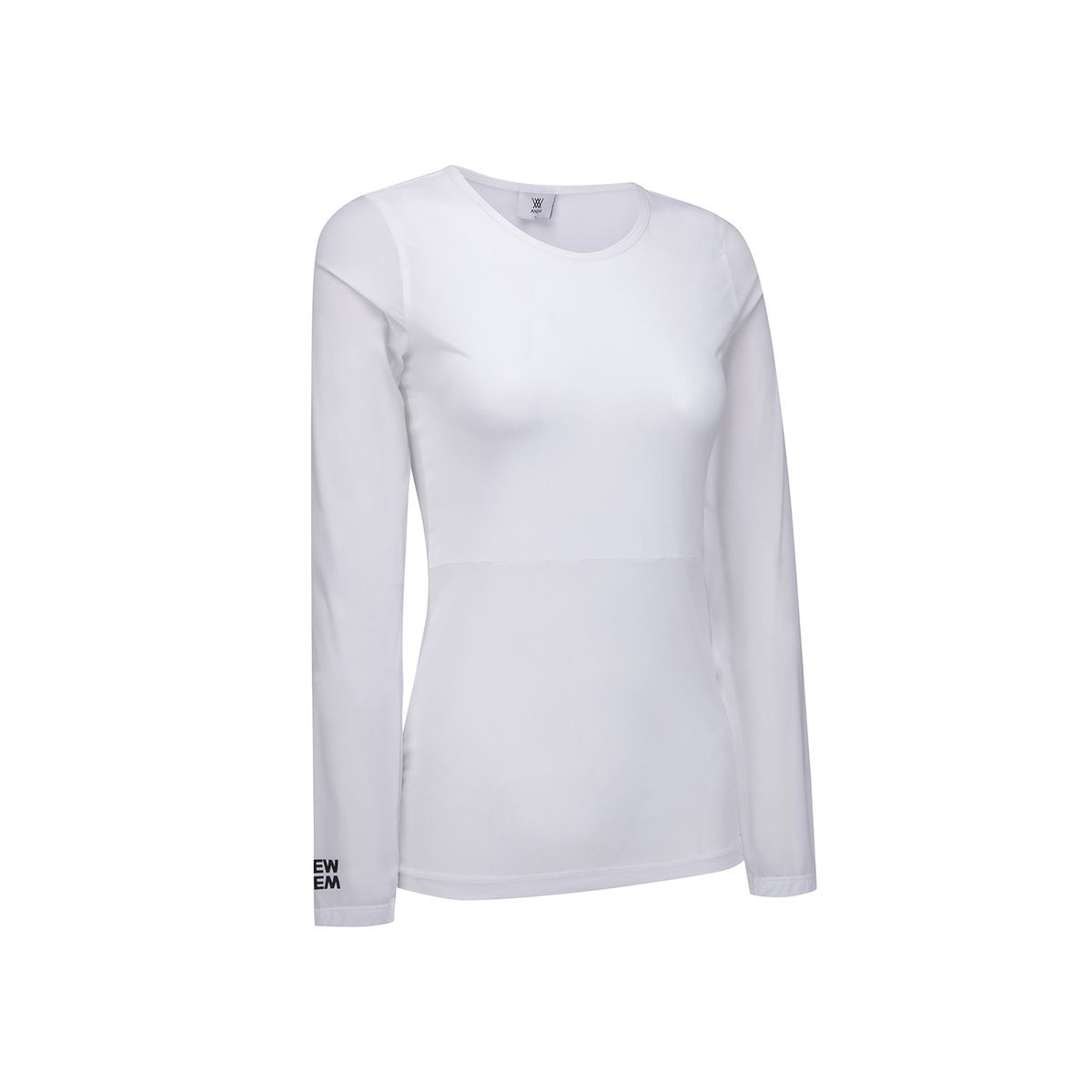 어뉴골프(ANEW GOLF) WOMEN SM ROUND NECK BASELAYER_WH