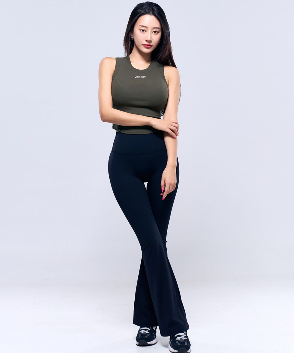 피지컬가먼츠(PHYSICAL GARMENTS) P5036 우먼 PCGS 부츠컷 레깅스 [3COLOR]