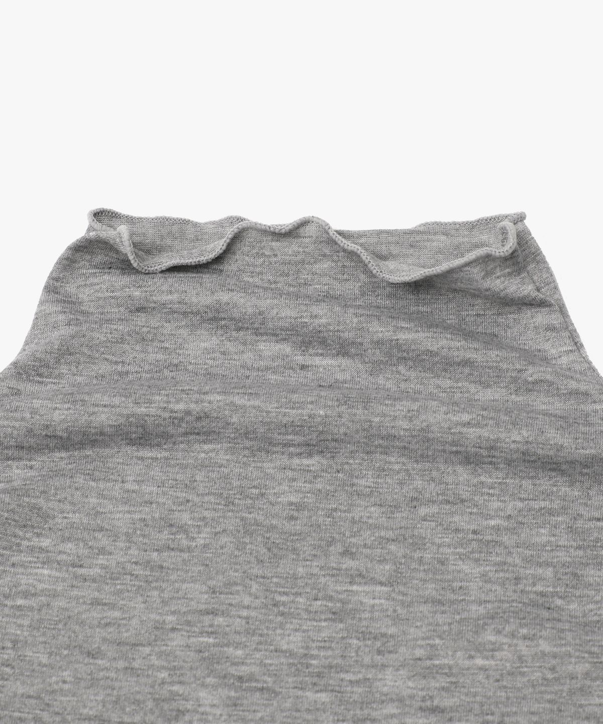 로시로우(LOSSYROW) Layered Frill Long-sleeves Gray