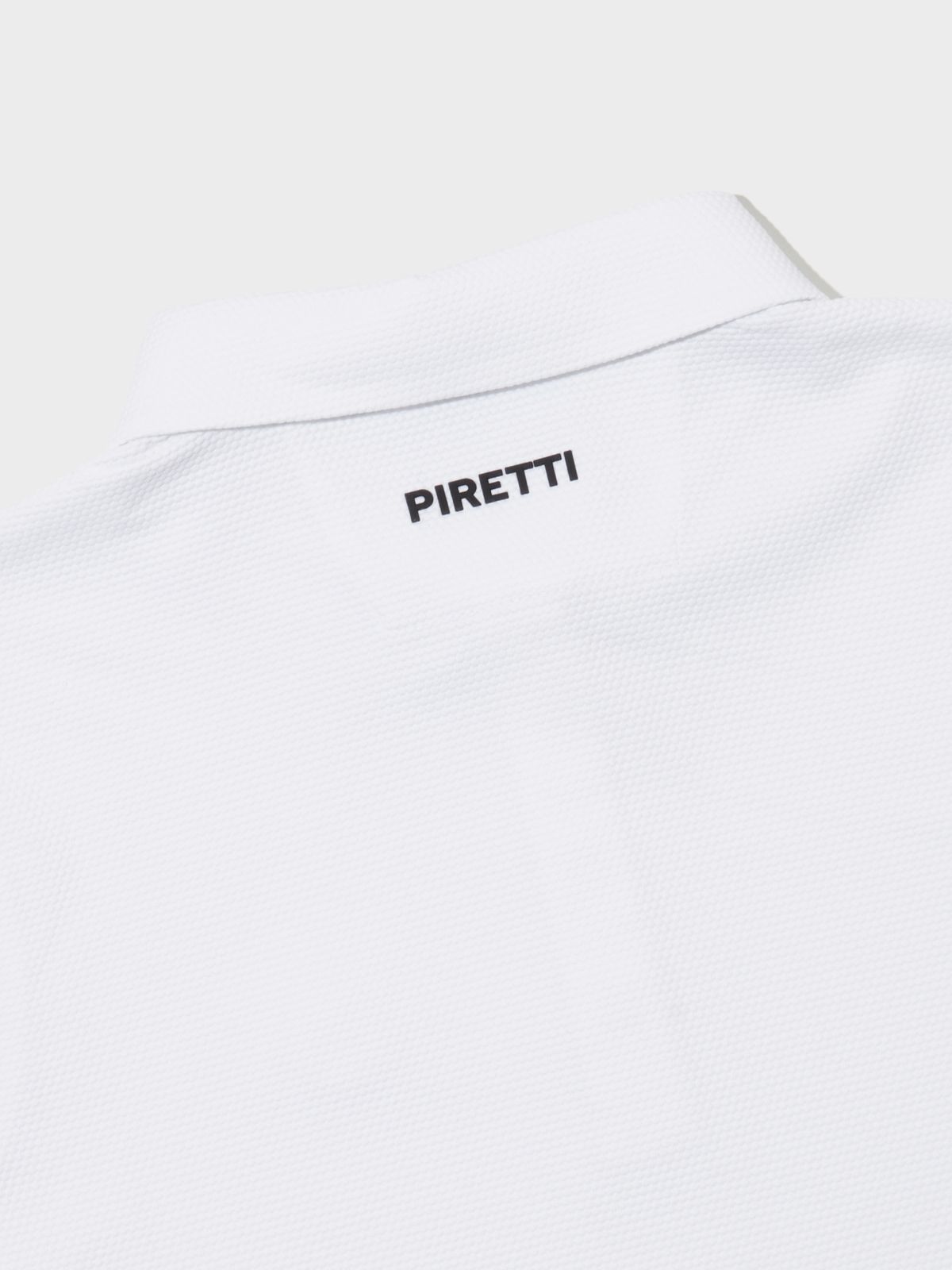 피레티(PIRETTI) 냉감 롱슬리브 폴로 티셔츠_White