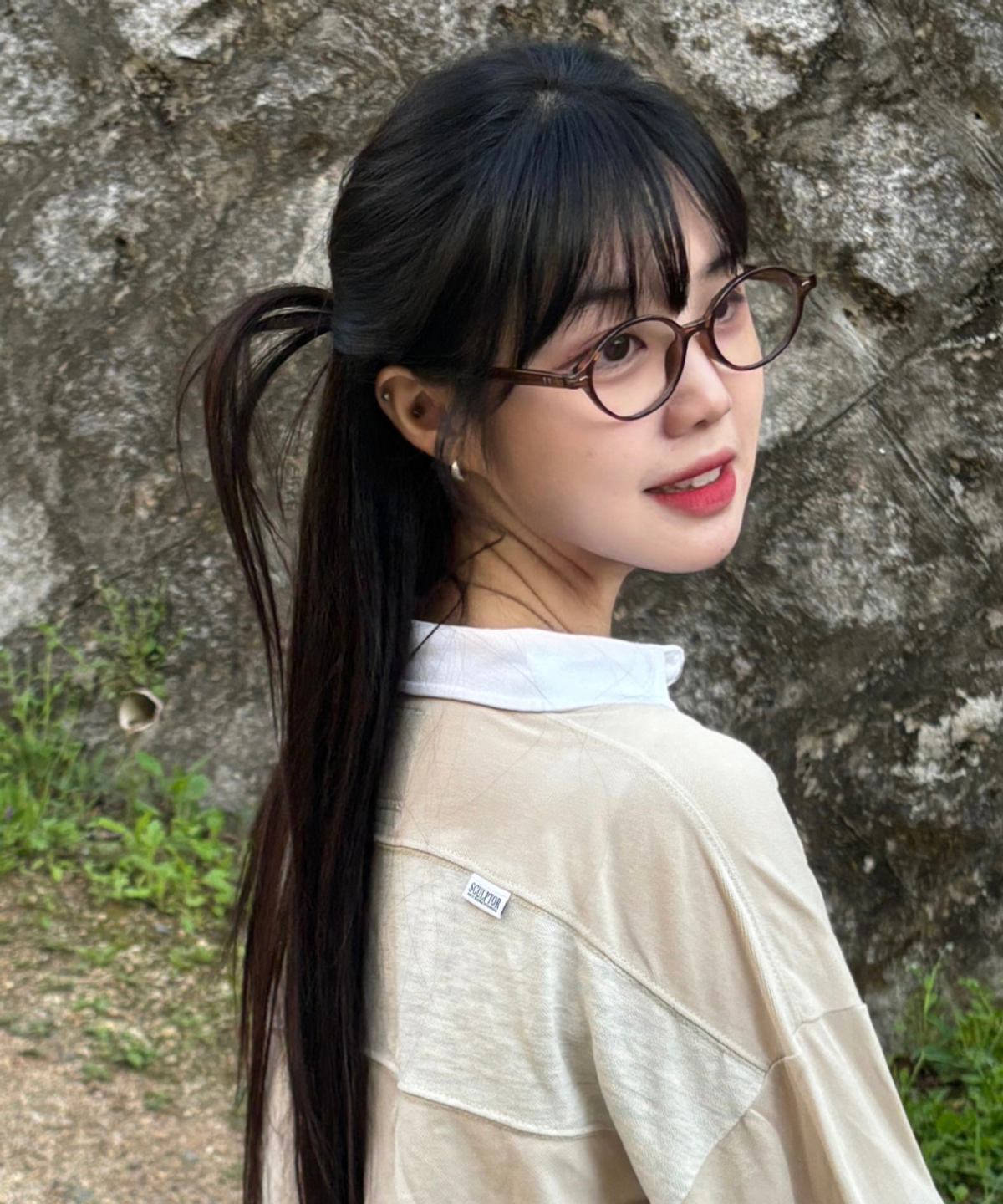 한글(HANGLE) [블루라이트 차단] 3color 초경량 오벌  X standard