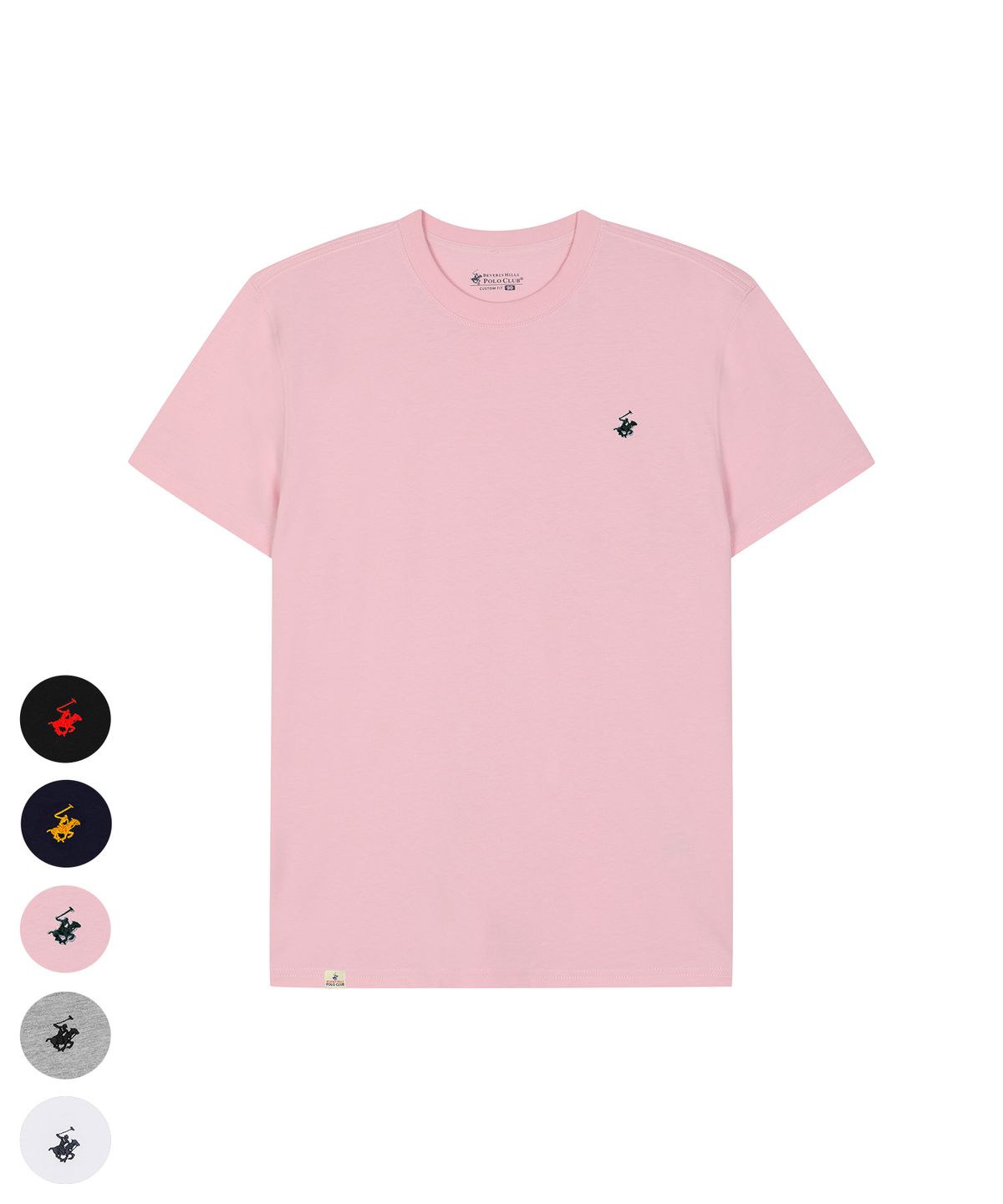 비버리힐스 폴로클럽(BHPOLOCLUB) 여성 베이직 코튼 반팔티 5Color TS004