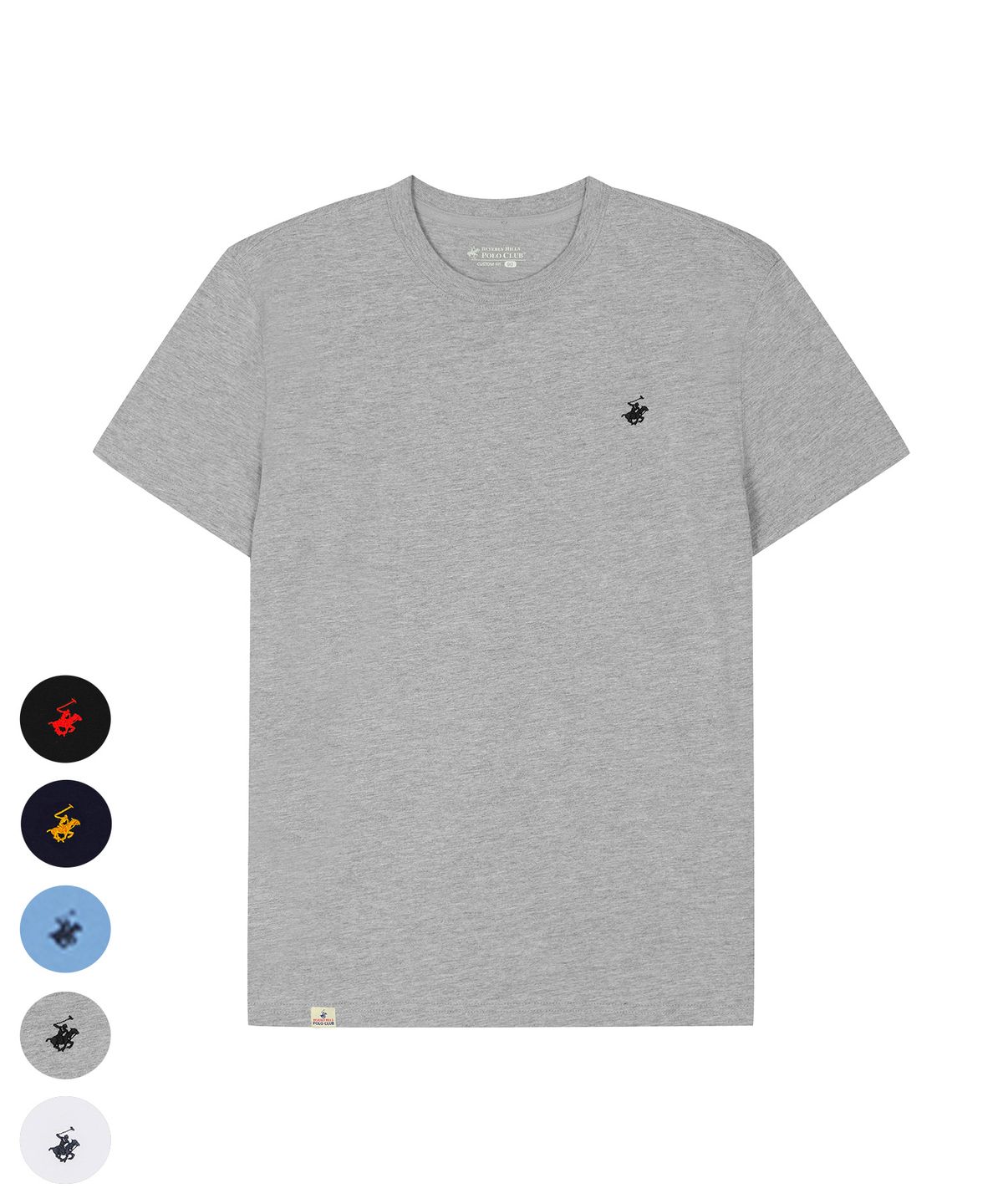 비버리힐스 폴로클럽(BHPOLOCLUB) 남성 베이직 코튼 반팔티 5Color TS003
