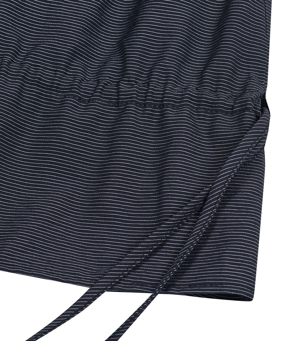 타입서비스(TYPESERVICE) Stripe Strap Skirt [Blue]