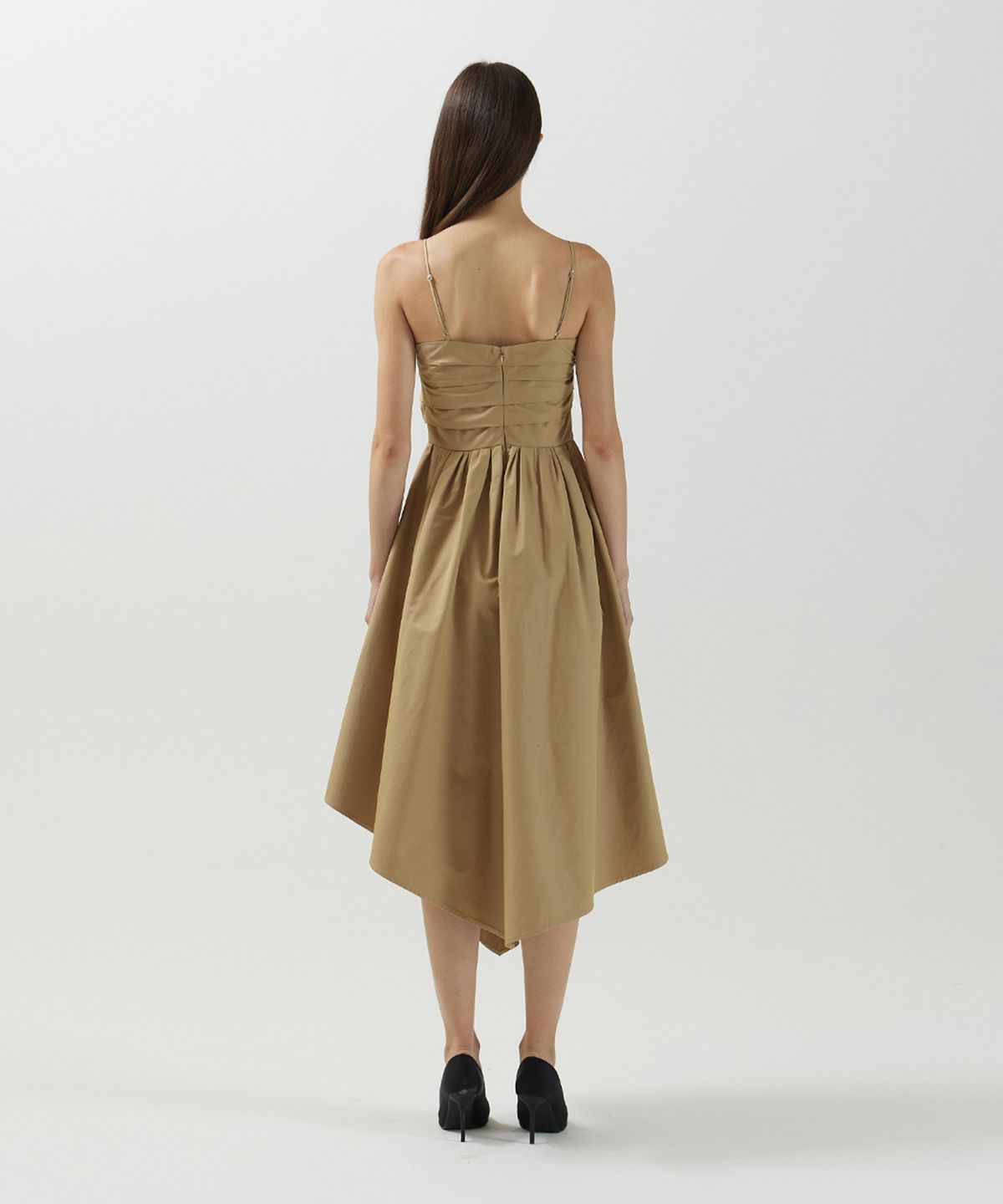 므아므(MMAM) Strap pleated dress