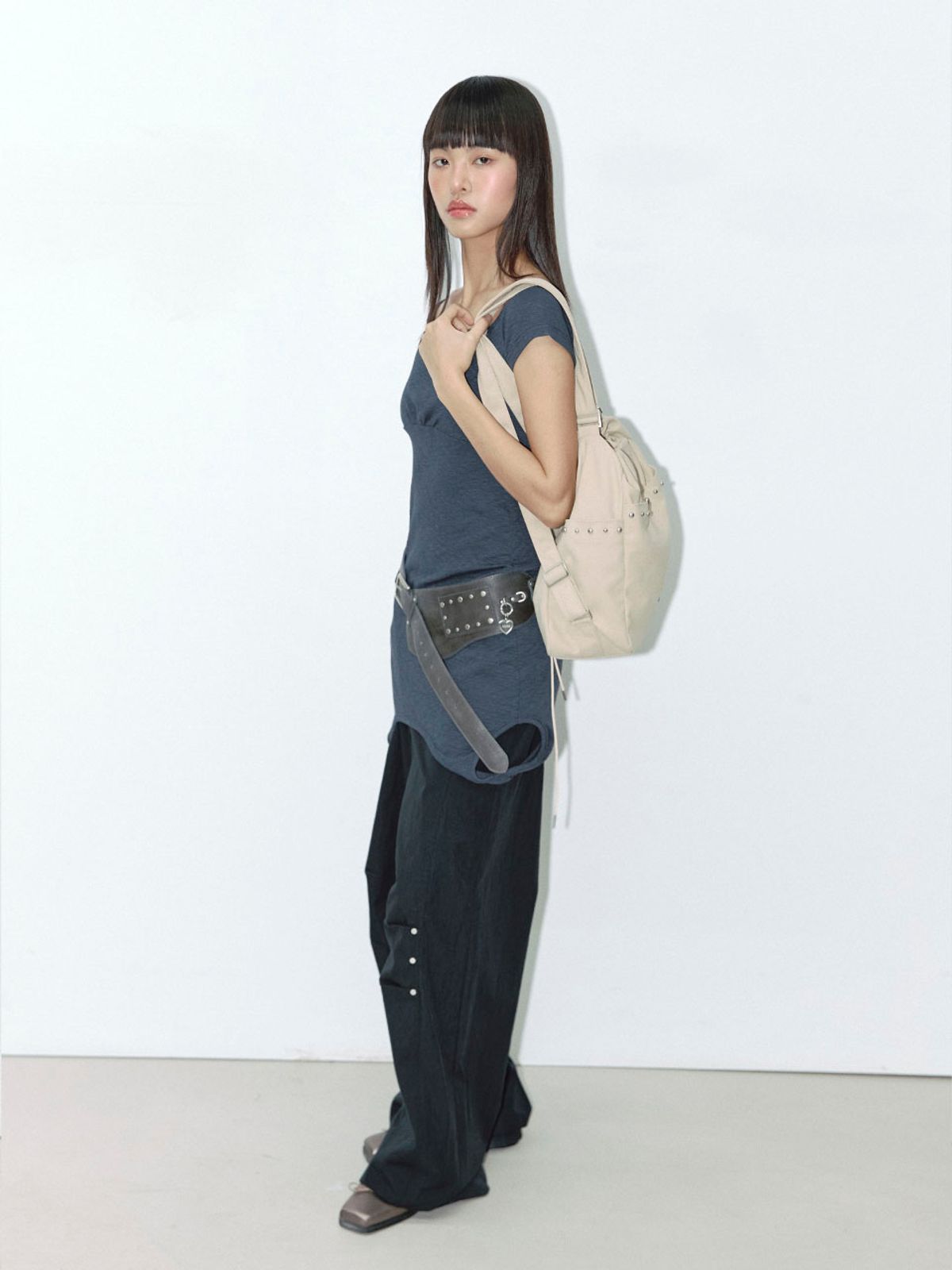 아수라(ASURA) 2WAYS NOVA BAG (BEIGE)