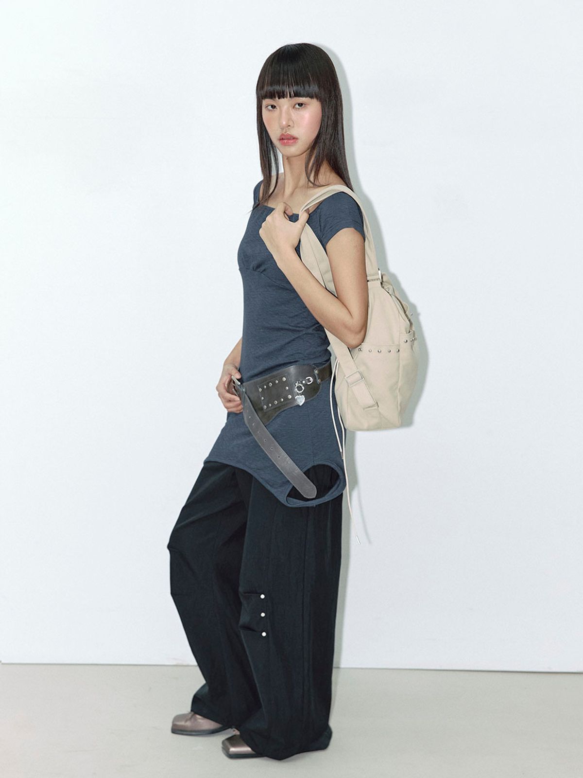 아수라(ASURA) 2WAYS NOVA BAG (BEIGE)