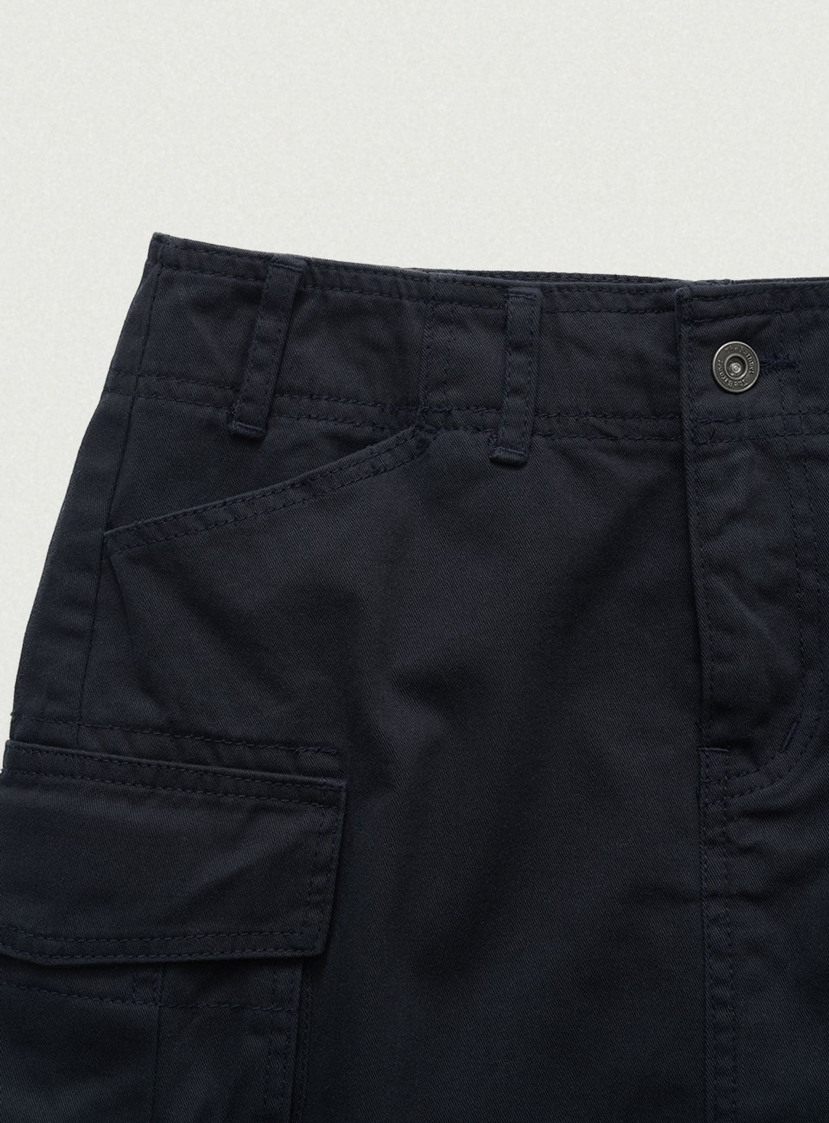 더바넷(THEBARNNET) Heather Cargo Mini Skirt_Navy