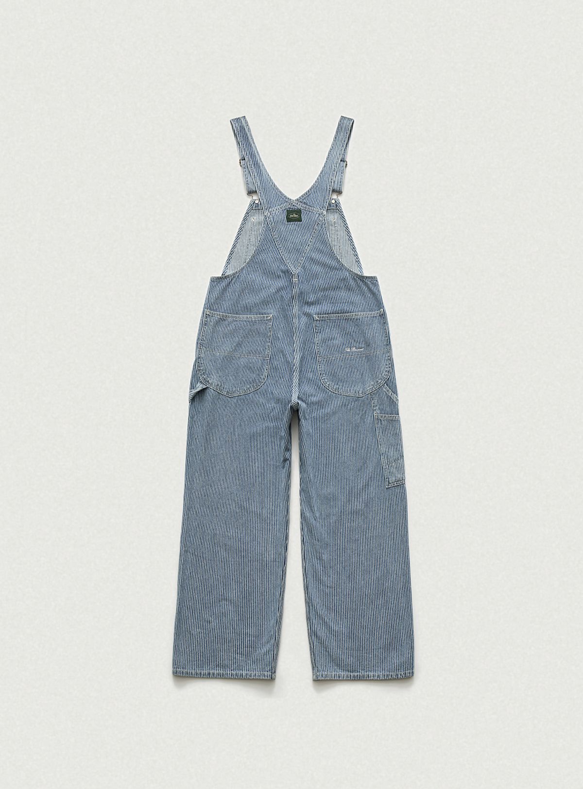 더바넷(THEBARNNET) Hickory Striped Denim Overall_Blue