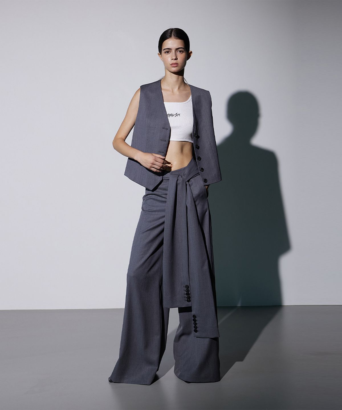 므아므(MMAM) Tie-up sleeve pants