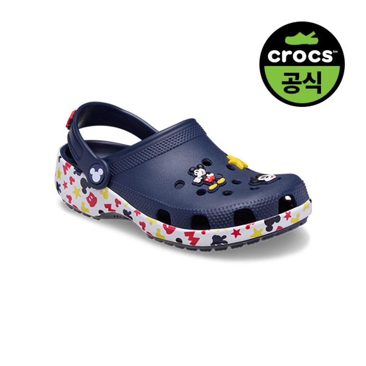 크록스키즈(CROCS KIDS) 유아 미키 프렌즈 클래식 클로그 T MUL (25SKCL210888)