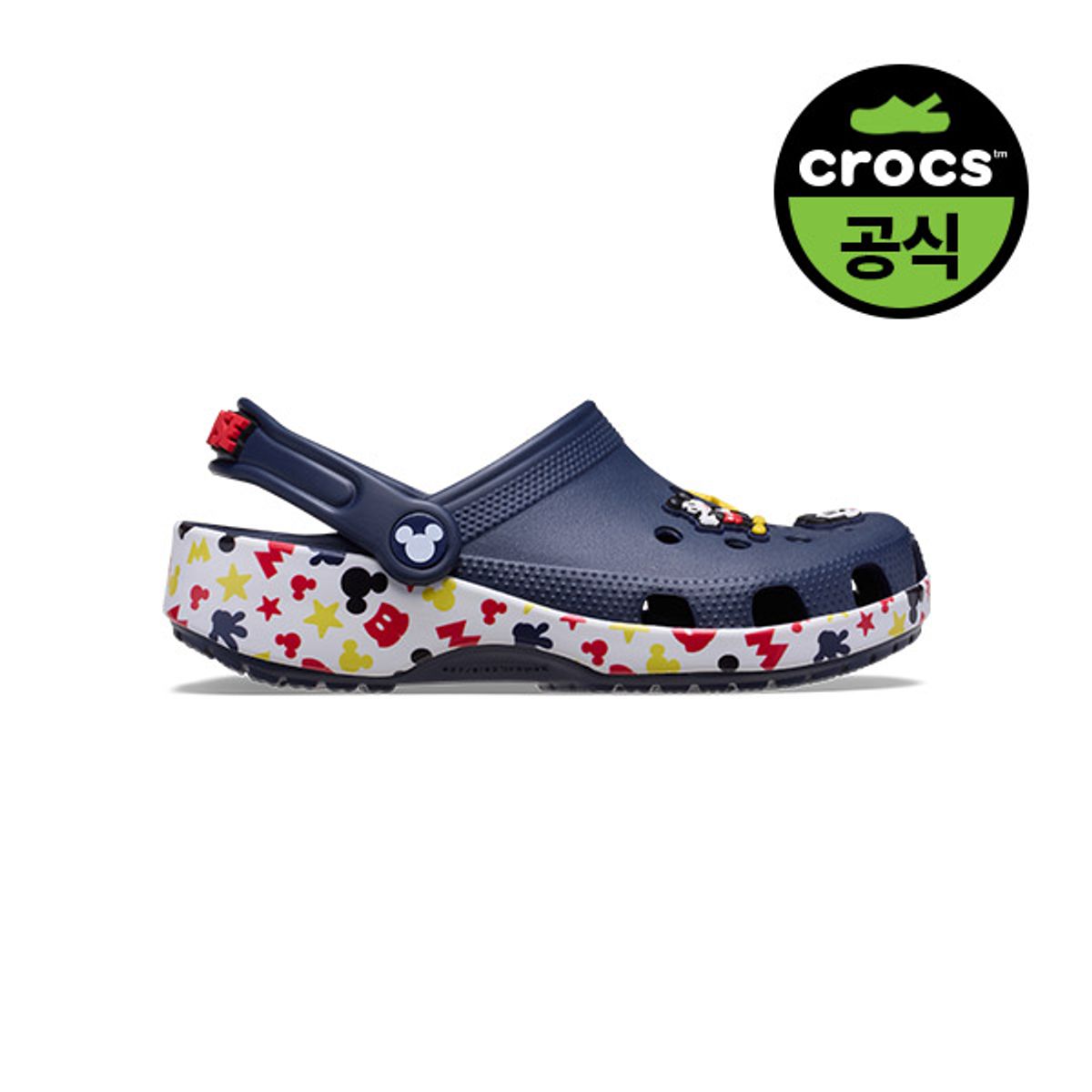 크록스키즈(CROCS KIDS) 유아 미키 프렌즈 클래식 클로그 T MUL (25SKCL210888)