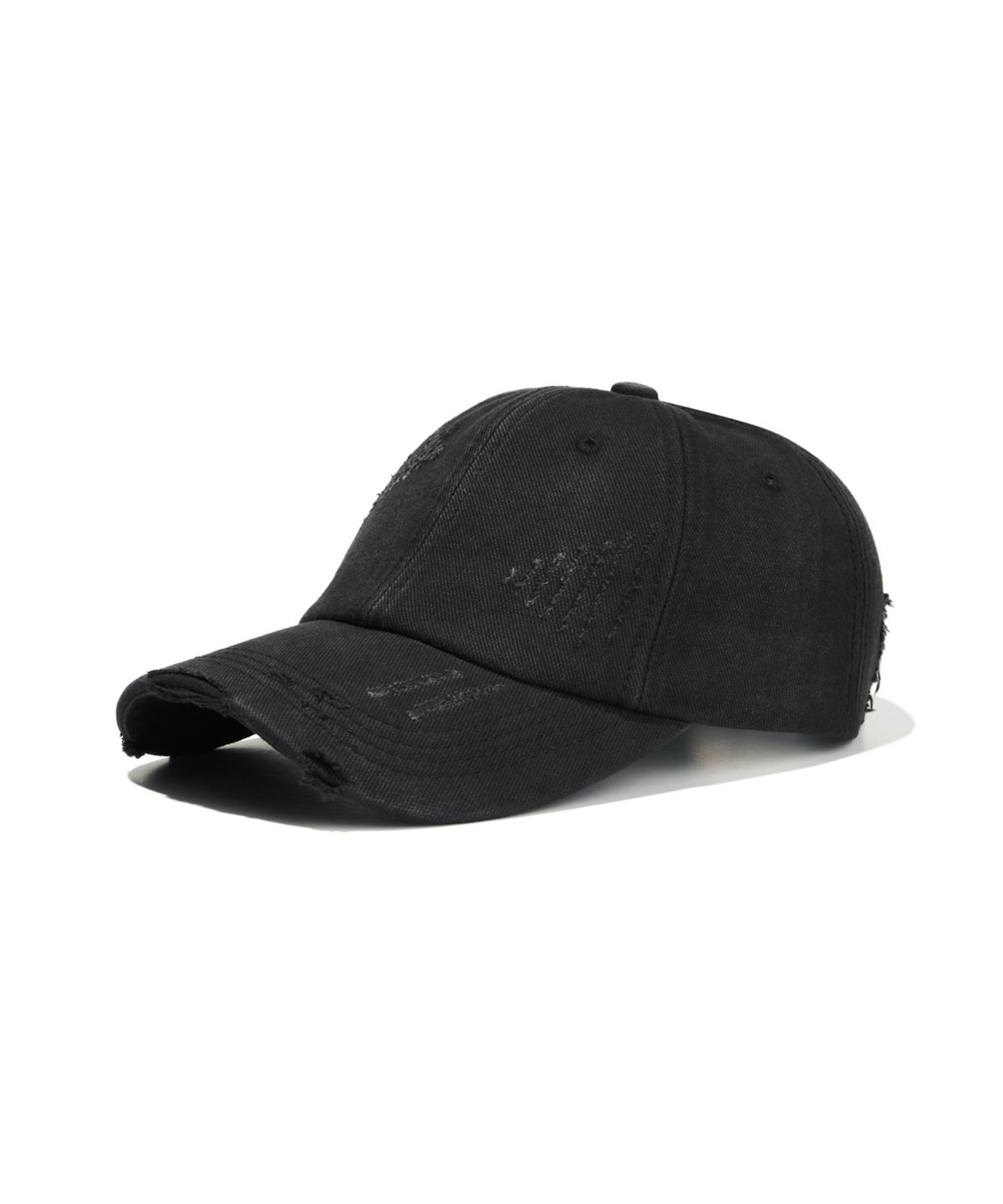 기철(KICHUL) Damaged ballcap (black)